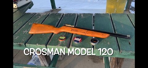 Crosman model 120 22 caliber pellet rifle 1952-54