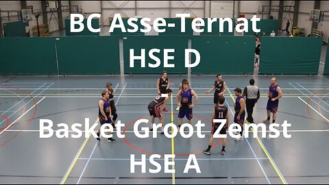 BC Asse-Ternat HSE D - Basket Groot Zemst HSE A - 26 januari 2024