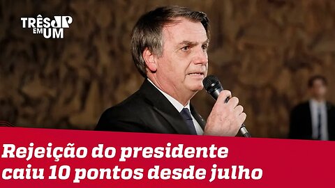 DataFolha: Aprovação de Bolsonaro chega a 37%