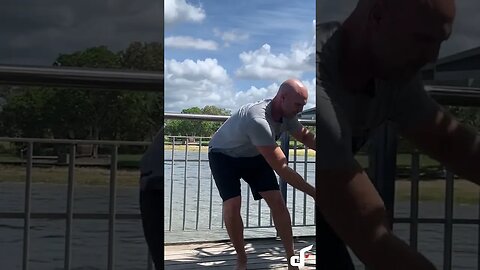 Steel Club Side Push Press