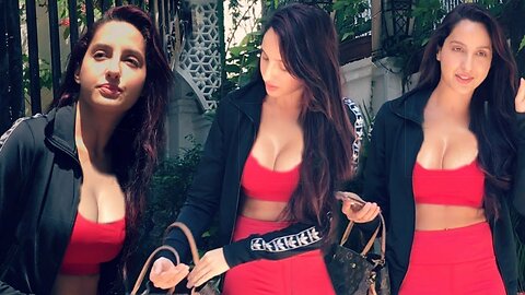 Dilbar Girl Nora Fatehi H0T Looks Spotted Outside Her Gym