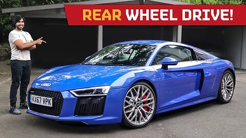 R8 RWS - Audi's First RWD Sports Car: it's Amazing!!