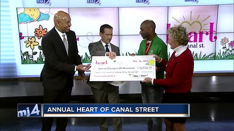 Special Olympics of Wisconsin awarded $36,000 as part of Potawatomi Hotel and Casino's annual 'Heart of Canal St.' campaign