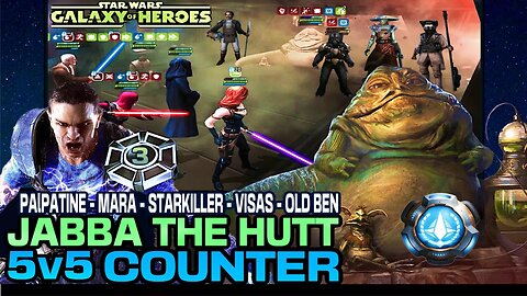 [5v5] JABBA COUNTER w/STARKILLER SQUAD - GAC/SWGOH