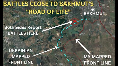 UKRAINE WAR REPORT | Battles move close to Bakhmut's Main Supply Road