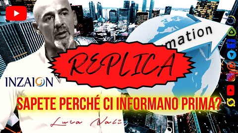 REPLICA - SAPETE PERCHE' CI INFORMANO PRIMA Luca Nali