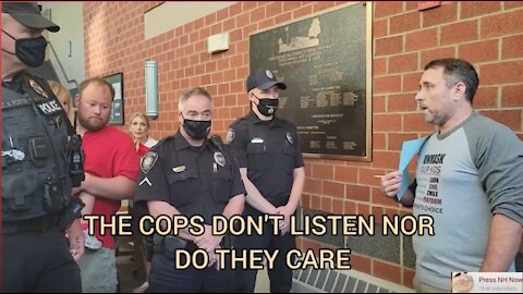 LADY *ARRESTED* AT SCHOOL BOARD MEETING IN PLAISTOW, NH-1605