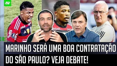 "Pra mim, o Marinho no São Paulo PODE SIM..." VEJA DEBATE sobre PROVÁVEL REFORÇO junto ao Flamengo!