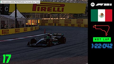 F1 2023 | Amg Mercedes Petronas | Autodromo Hermanos Rodriguez I Hot Lap #17