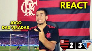 REACT FORTALEZA 3 X 2 FLAMENGO | BRASILEIRÃO 2022