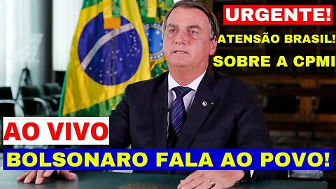 AO VIVO BOLSONARO FALA SOBRE A CPMI E DA DETALHES DO QUE VAI ACONTECER COM O BRASIL E O QUE FAZER!