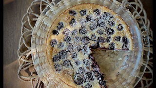 Easy Holiday Dessert- Cherry Clafoutis