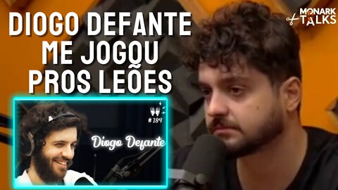 Monark manda a real sobre o Diogo Defante | Cortes do Monark Talks