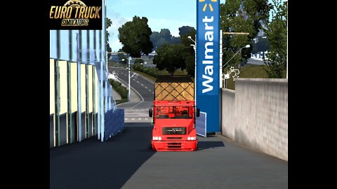 DESCARREGANDO NO WALMART (EURO TRUCK SIMULATOR2)