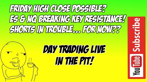 Live Trading - The Pit Futures RTH Live Stream