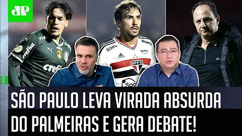 "Cara, o COMPORTAMENTO do São Paulo contra o Palmeiras..." Veja DEBATE após DERROTA do SPFC NO FIM!