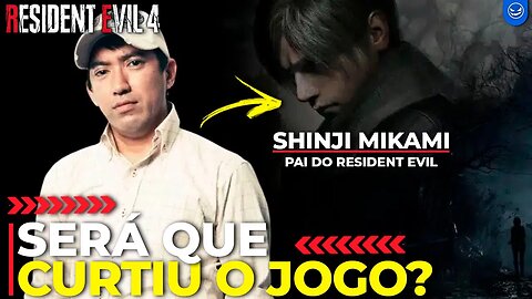 Resident Evil 4 Remake Shinji Mikami esta testando o RE4 Será que o Pai de Resident Evil Aprovou?