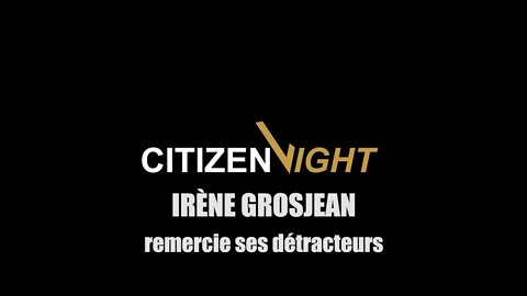 Irene Grosjean remercie ses détracteurs