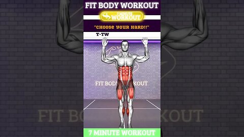 7 Minute Workout Standing only to lose BELLY FAT #bellyfat #shorts