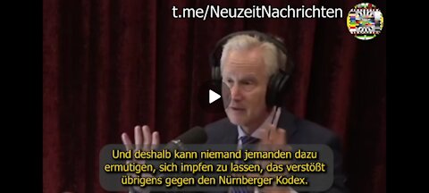 ⚠️💥 Dr. Peter McCullough spricht den Nürnberger Kodex an❗️