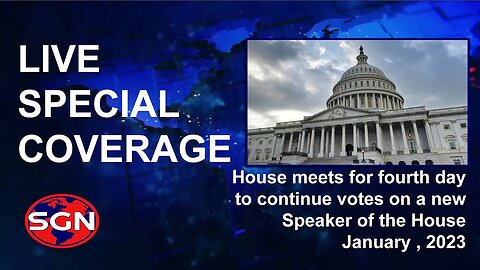 Live Coverage: US House of Representatives Speaker Votes Day Four and White House Jan 6th Ceremony