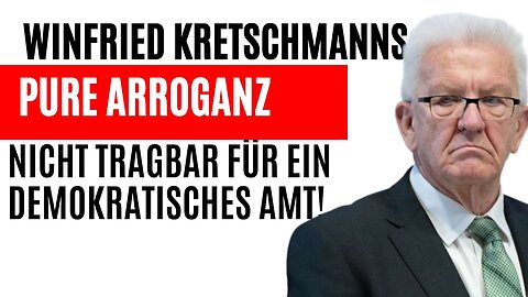 Winfried Kretschmann 😡Eine Vorliebe zur Autokratie?