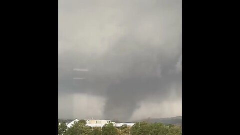 New footage of tornado on the ground in Little Rock, Arkansas