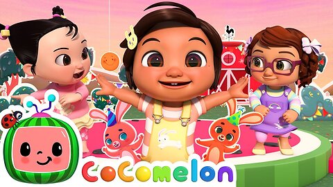 Party Time Dance - CoComelon Nursery Rhymes & Kids Songs - English Learning Poems