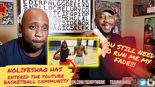 Body Bag Season! | FlightReacts Vs. NoLifeShaq 1v1 basketball! | Reaction