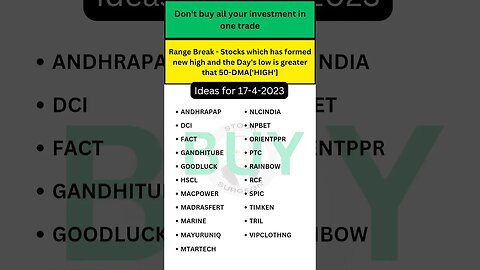 #stocks for #investment on 17-04-2023 #shorts #money #profit #stockmarket #trading #stockanalysis