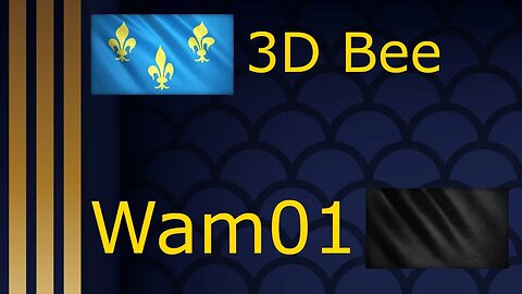 3D Bee (French) vs Wam01 (Abbasid Dynasty) || Age of Empires 4