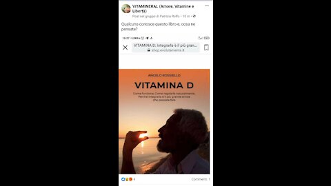 VITAMINA D COME DIETROFRONT! SI SALVI CHI PUO'