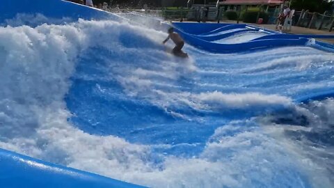 flowrider - Todd - 10 at Soak City, Kings Island