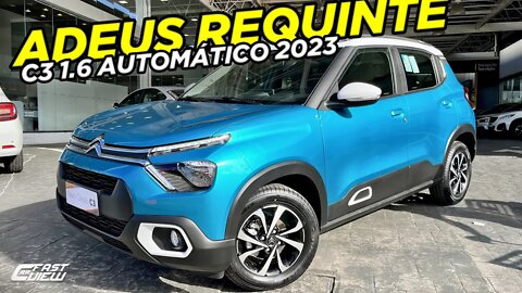 🙄 NOVO CITROEN C3 2023 COM PAINEL DE MOTO?! DETALHES DA VERSÃO FEEL PACK 1.6 AUTOMÁTICA