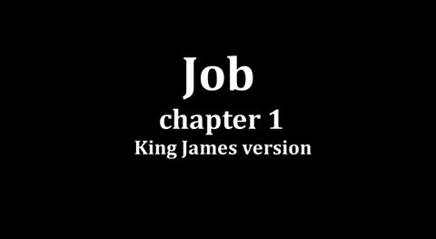 Job 1 King James version