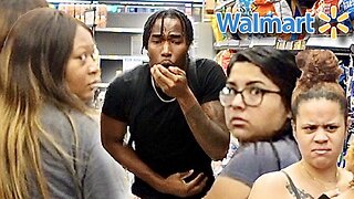 Pranking in Walmart!!