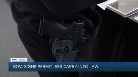 Governor DeSantis signs permitless carry gun bill into law