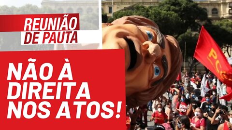 Bloco Vermelho decide: não à direita nos atos! - Reunião de Pauta nº 799 - 28/09/21