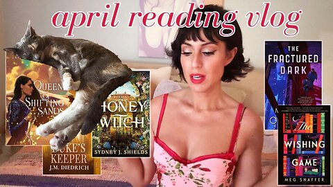 sapphic cottagecore, sentient spores, inappropriate teachers & more | april reading vlog | 5 books