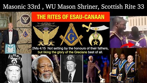 ESAU-CANAAN MIGRATION, HISTORY, RITES EXPOSED