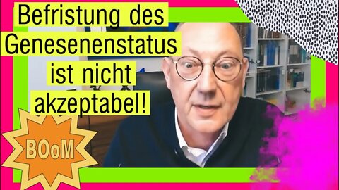 Brandrede Dr. Thomas Voshaar | Genesenstatus