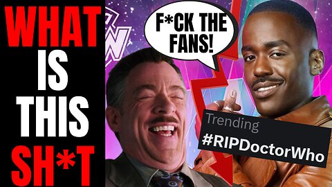 Black Gay Doctor Who CRINGE Gets SLAMMED | Woke Cast ATTACKS Fans After TERRIBLE Ratings