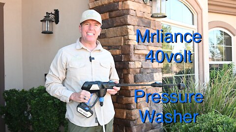 Mrliance 40volt Cordless Pressure Washer Review