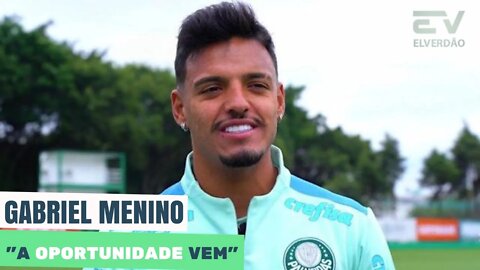 Chequei a Conversar Com Meus Pais " A oportunidade Vem " #palmeiras#gabrielmenino