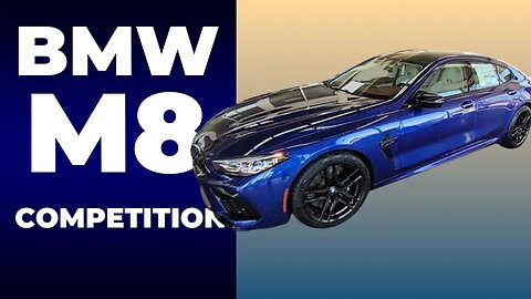 2022 BMW M8 Competition