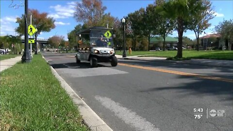 Lakeland offering new downtown public transit loop by way of golf carts