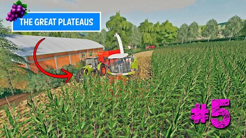 FS19 | PLANTANDO EL MAIZ y PICANDOLO CON LA CLAAS | THE GREAT PLATEAUS | Farming Simulator