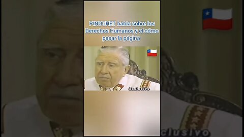 PINOCHET ESTADISTA LOS DDHH FUERON HECHOS POR Y PARA EL MARXISMO LE HAN SACADO PROVECHO 33 AÑOS.