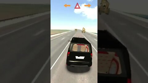 Safari Accident On overbrige😱 |CAR SIMULATOR 2 | #black #shorts #viral #ytshorts #safari #ishqam