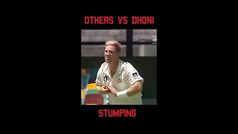 Ms dhoni stump